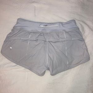 lululemon ivivva white shorts